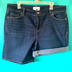 Lane Bryant denim shorts 14